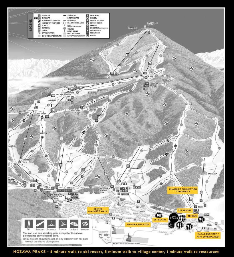 Nozawa Peaks 빌라 외부 사진